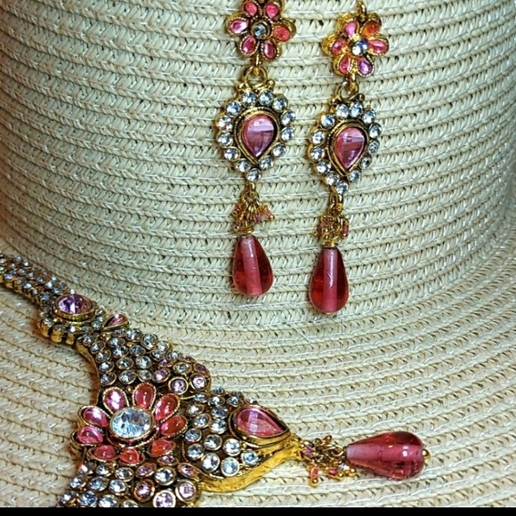 Rhinestone Choker Set - Picture 5 of 6